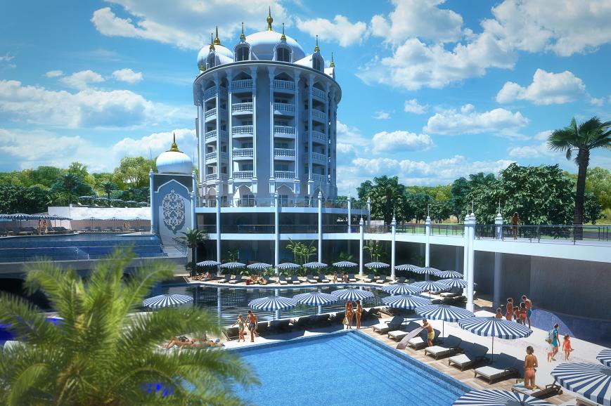 5 Sterne Hotel: Dream World Hill - Side, Türkische Riviera