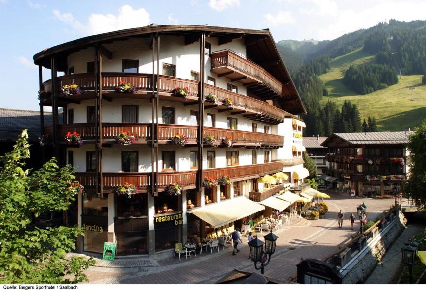 4 Sterne Hotel: Berger's Sporthotel - Saalbach-Hinterglemm, Salzburger Land