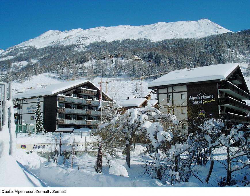 4 Sterne Hotel: Alpen Resort Hotel - Zermatt, Wallis