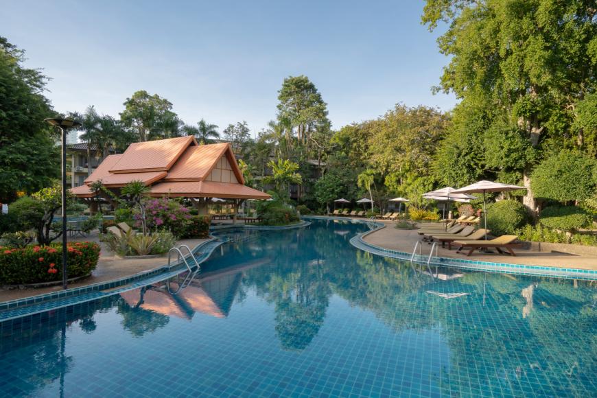 4 Sterne Hotel: Green Park Resort - Pattaya, Zentralthailand, Bild 2