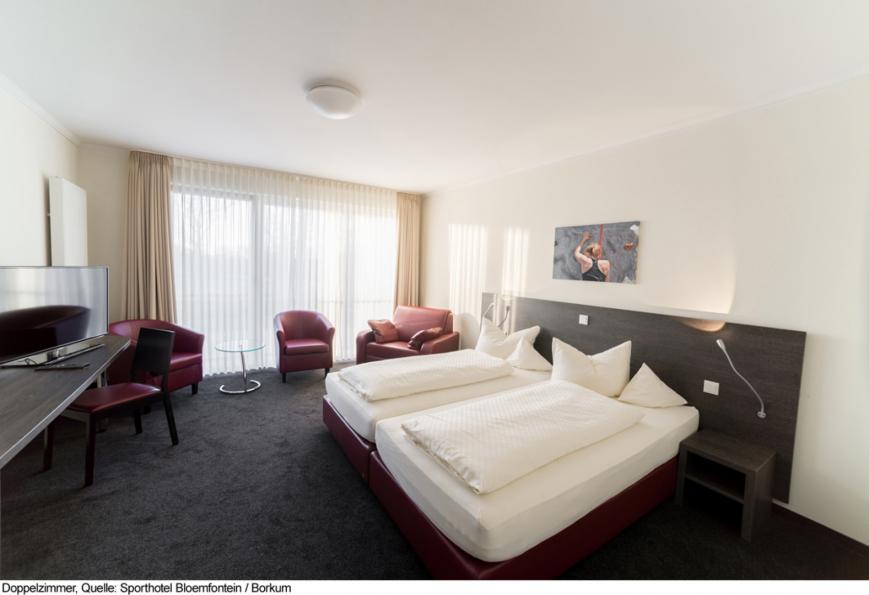 3 Sterne Hotel: Hotel Bloemfontein - Insel Borkum, Niedersachsen