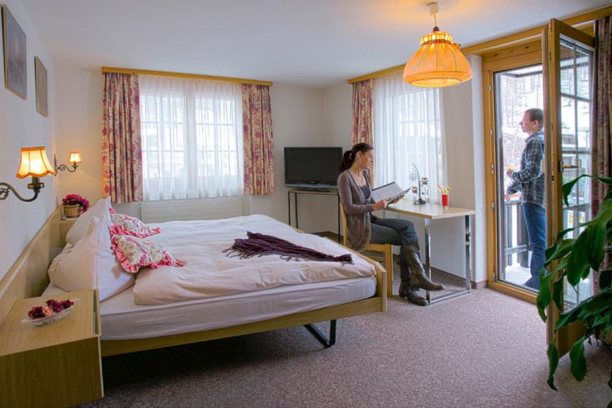 2 Sterne Hotel: Bergheimat - Saas Grund, Wallis, Bild 4