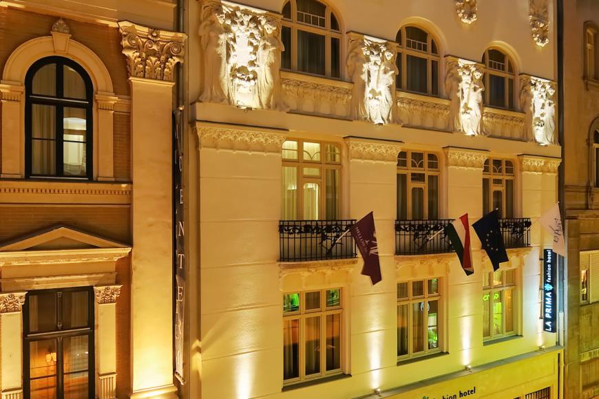 4 Sterne Hotel: La Prima Fashion Hotel Budapest - Budapest, Mittelungarn