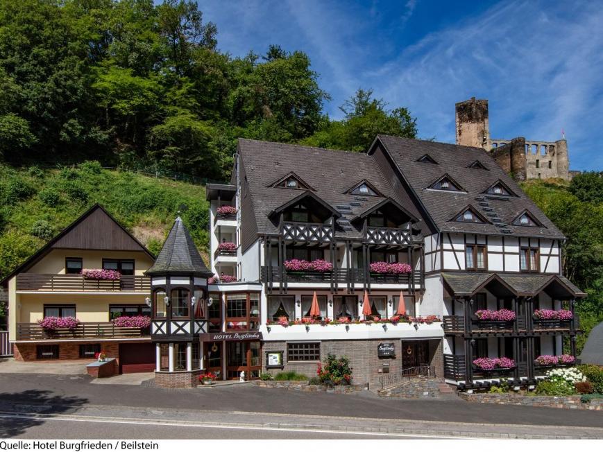 3 Sterne Hotel: Burgfrieden - Beilstein, Rheinland-Pfalz, Bild 1