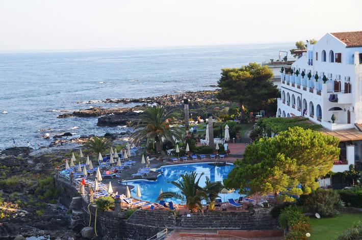 4 Sterne Hotel: Arathena Rocks - Naxos, Sizilien