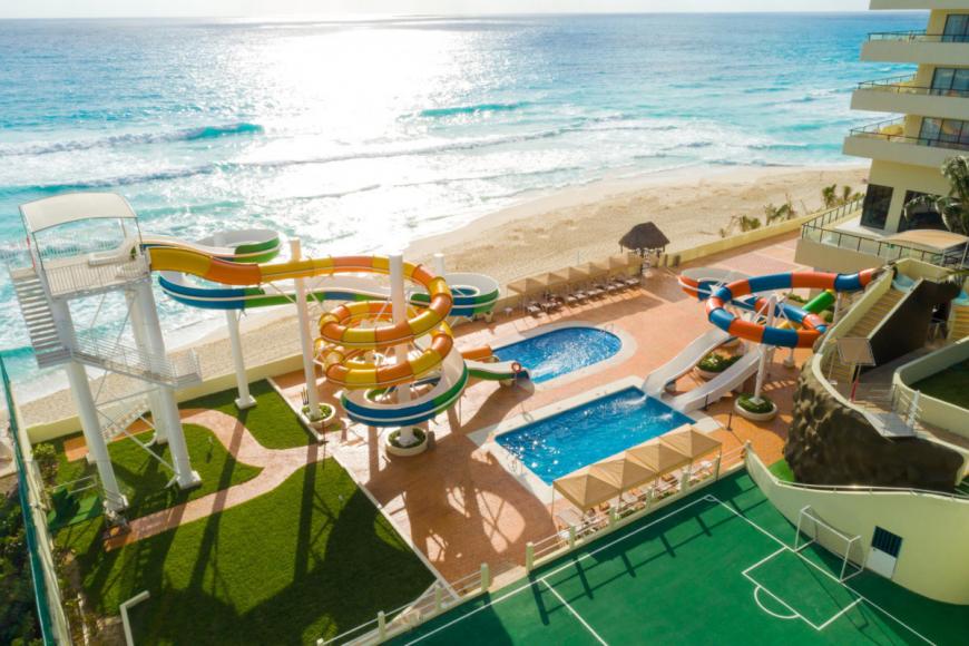 4 Sterne Familienhotel: Crown Paradise Club Cancun - Cancun, Yucatan, Bild 9