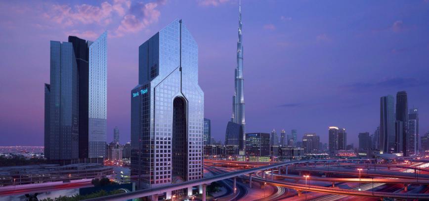 5 Sterne Hotel: Dusit Thani Dubai - Dubai City (Sheikh Zayed Road), Dubai