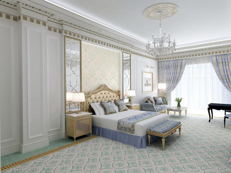 5 Sterne Hotel: Raffles The Palm - Crescent West, Palm Jumeirah, Dubai