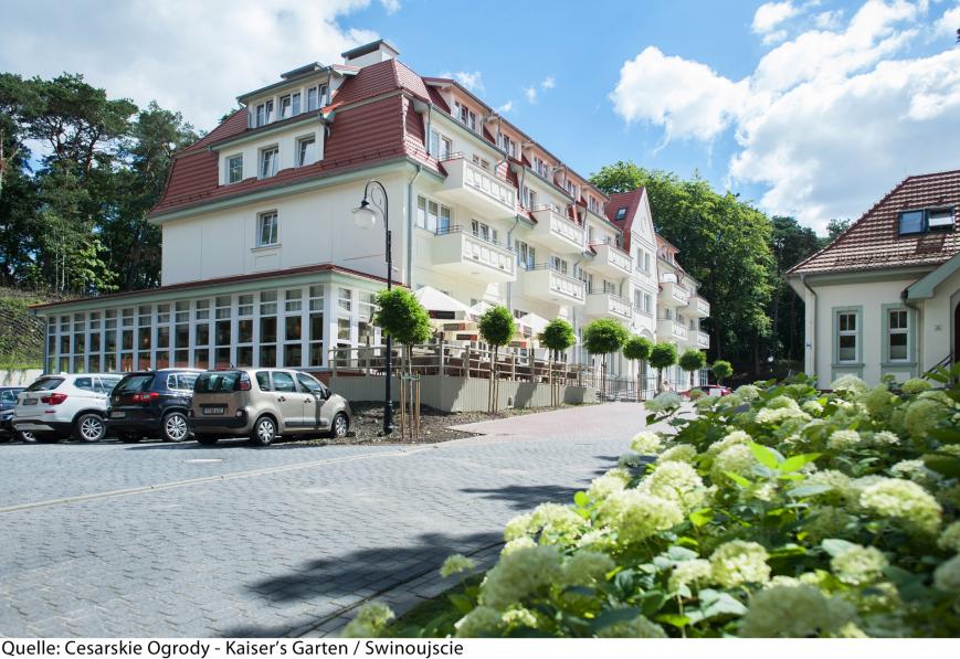 3 Sterne Hotel: Cesarskie Ogrody - Kaiser's Garten - Swinoujscie, Westpommern