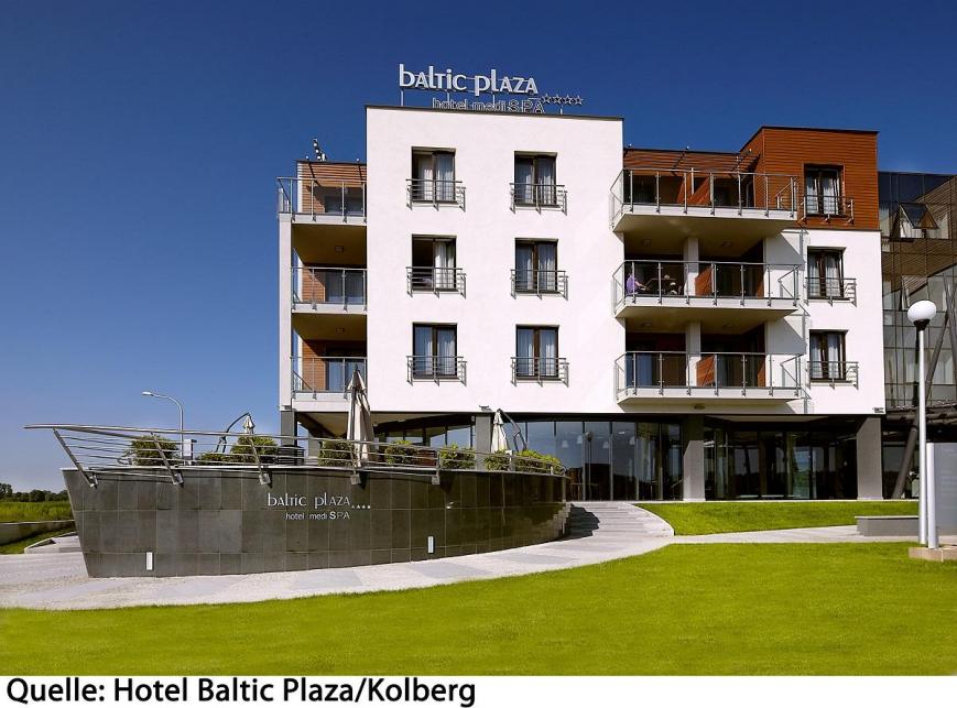 4 Sterne Hotel: Baltic Plaza Hotel Medi Spa - Kolberg, Westpommern
