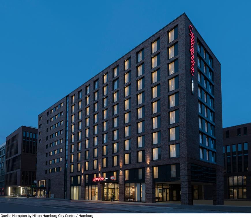3 Sterne Hotel: Hampton by Hilton Hamburg City Centre - Hamburg, Hamburg