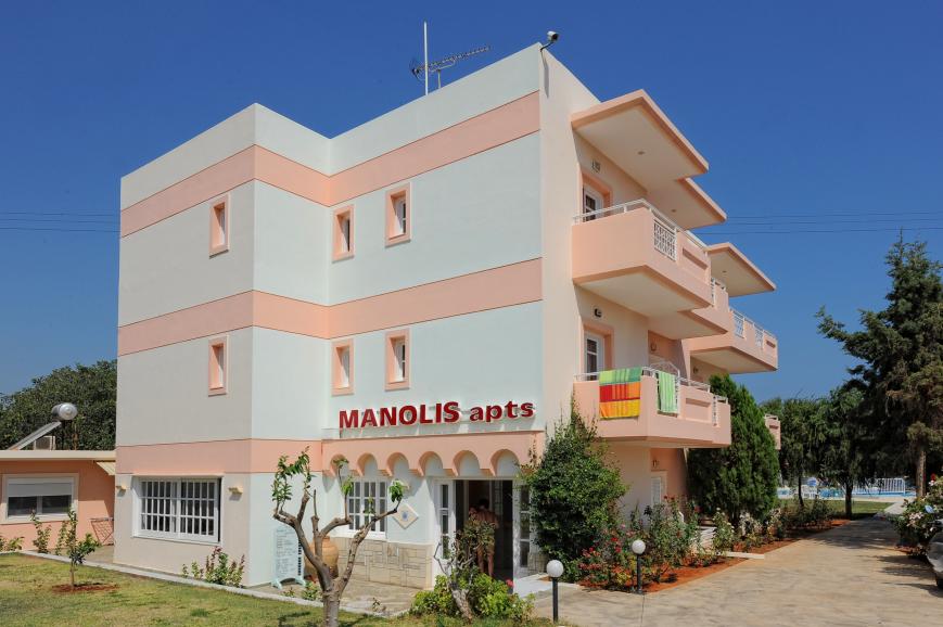 3 Sterne Hotel: Manolis Apartments - Malia, Kreta