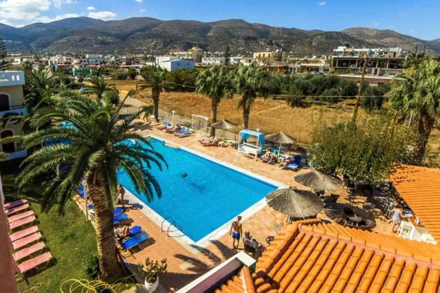 1 Sterne Hotel: Stelios Gardens - Malia, Kreta