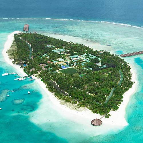 4 Sterne Hotel: Meeru Island Resort - Nord Male Atoll, Kaafu Atoll
