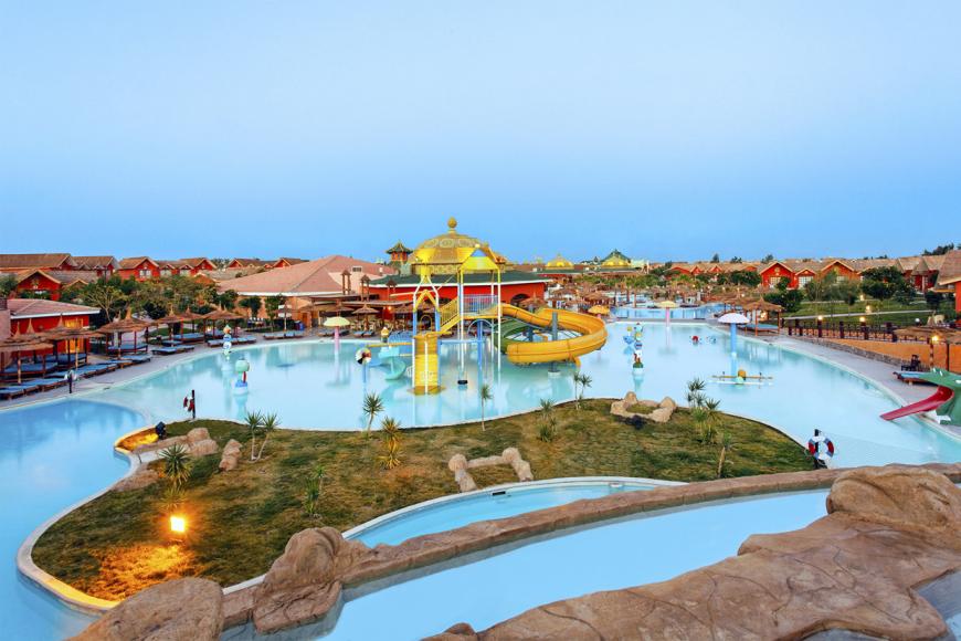 4 Sterne Familienhotel: Jungle Aqua Park - Hurghada, Rotes Meer