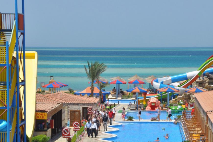 4 Sterne Familienhotel: Sunrise Solara Aqua Park Resort - Hurghada, Rotes Meer
