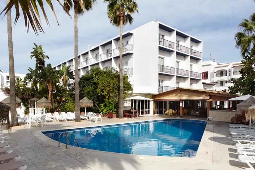 2 Sterne Hotel: Hostal Mar Y Huerta - Es Canar, Ibiza (Balearen)