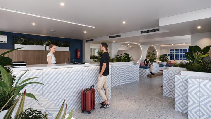 2 Sterne Hotel: Vibra Isola - Playa d'en Bossa, Ibiza (Balearen), Bild 6