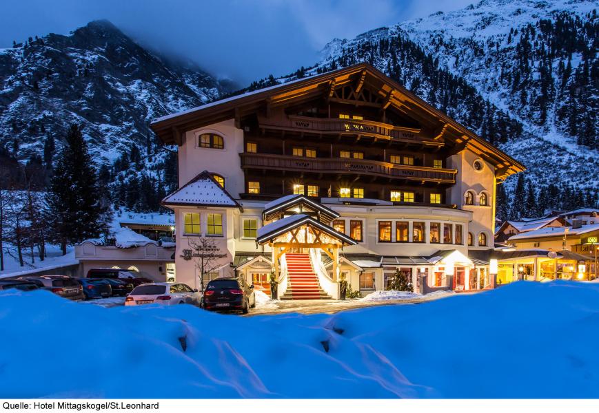 4 Sterne Hotel: Sportiv-Hotel Mittagskogel - St. Leonhard im Pitztal, Tirol
