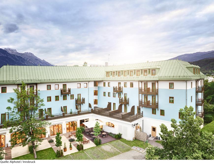 Alphotel Innsbruck, Aussenaufnahme