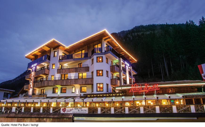4 Sterne Hotel: Sporthotel Piz Buin - Ischgl, Tirol