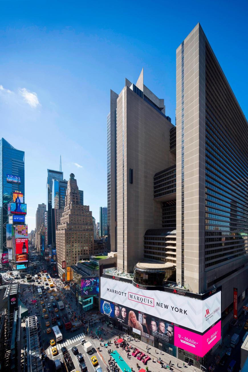 4 Sterne Hotel: New York Marriott Marquis - New York, New York