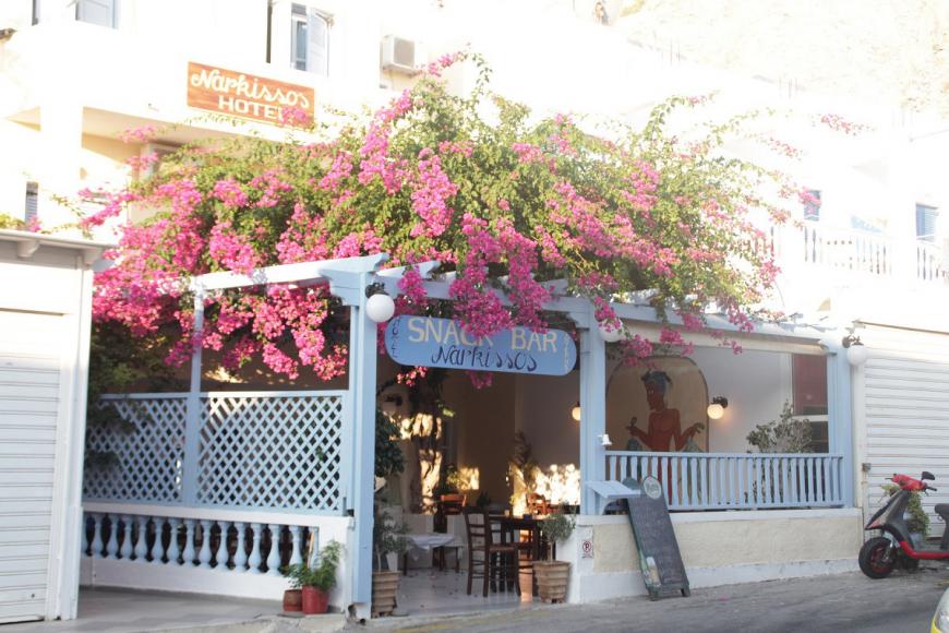 2 Sterne Hotel: Narkissos - Kamari, Santorini
