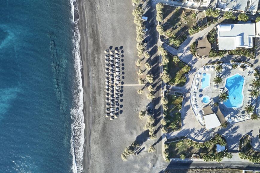 4 Sterne Hotel: Santo Miramare Resort - Perissa, Santorini