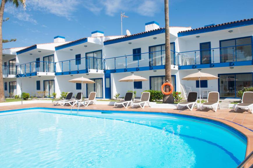 3 Sterne Hotel: Los Caribes I - Playa del Ingles, Gran Canaria (Kanaren)