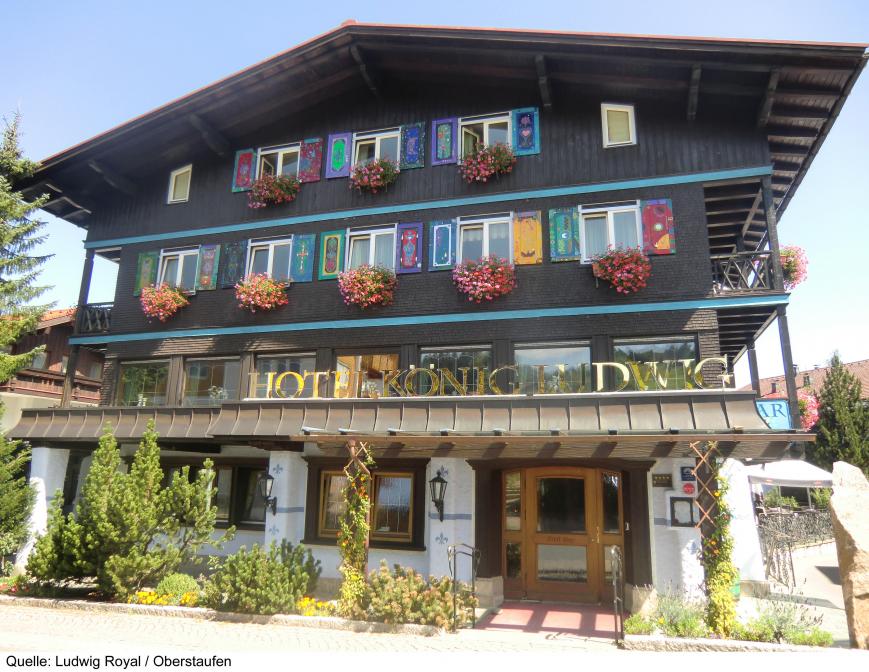 Golf & Alpin Wellness Resort Hotel Ludwig Royal, Aussenansicht