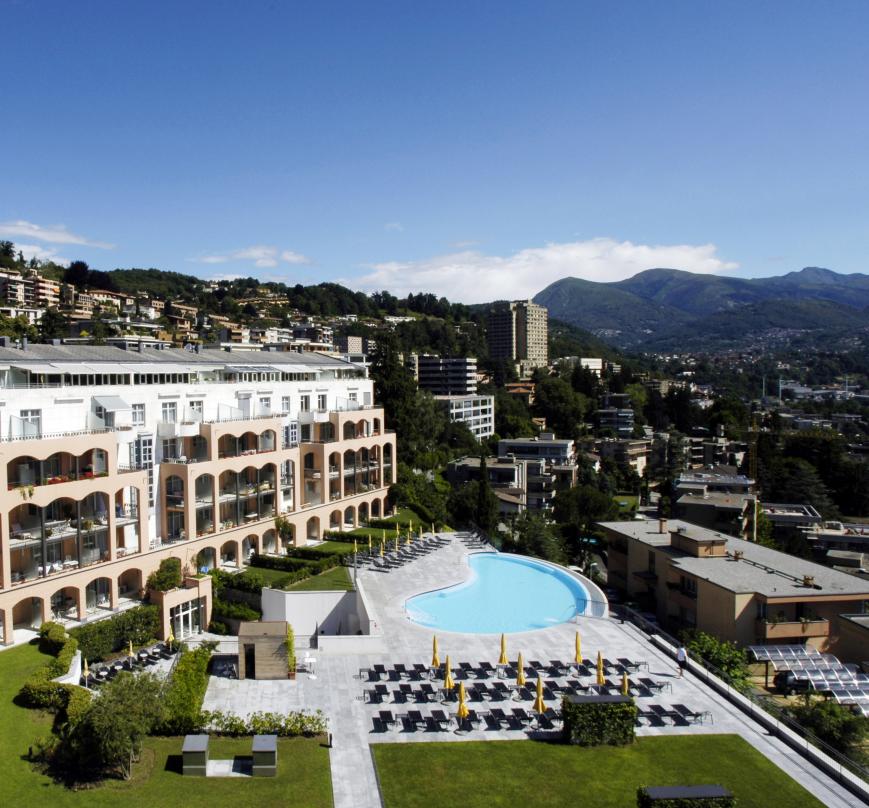 4 Sterne Hotel: Villa Sassa - Lugano, Tessin