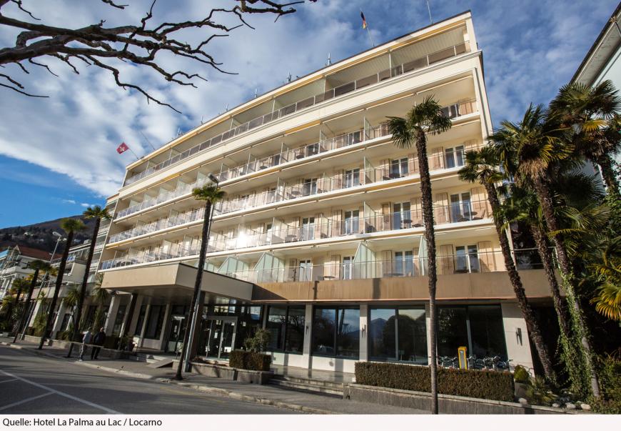 4 Sterne Hotel: La Palma au Lac - Locarno, Tessin