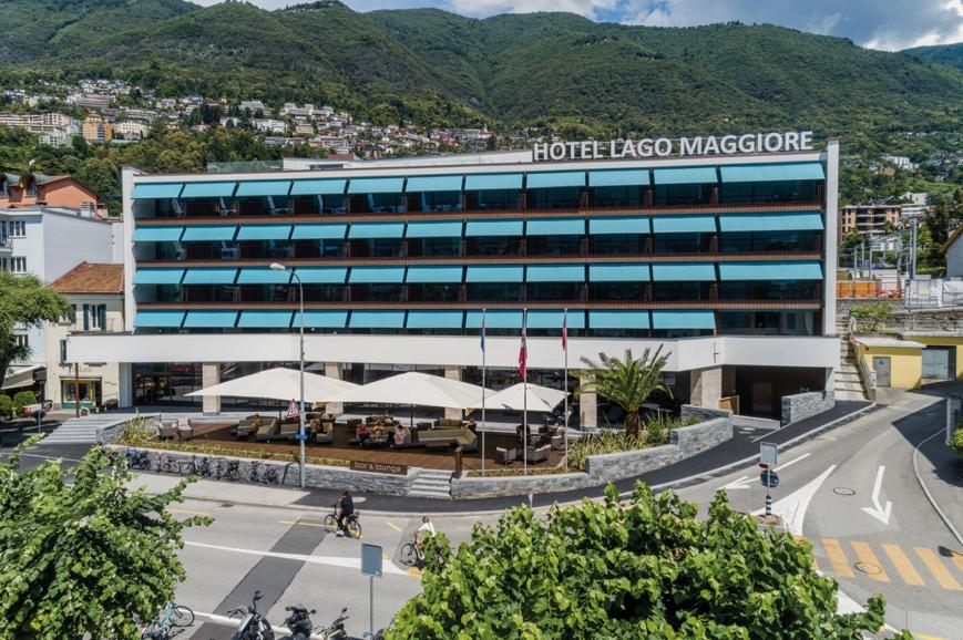 4 Sterne Hotel: Hotel & Lounge Lago Maggiore - Locarno, Tessin