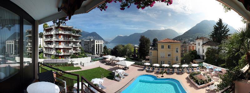 3 Sterne Familienhotel: Delfino - Lugano, Tessin