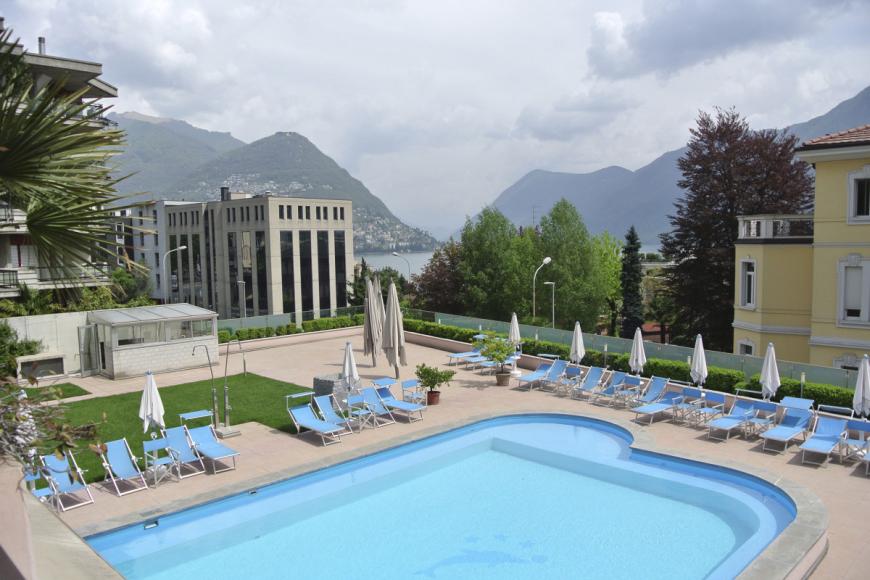 3 Sterne Familienhotel: Delfino - Lugano, Tessin, Bild 2