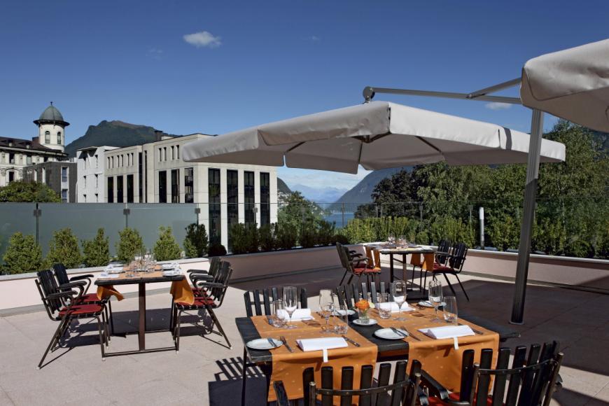 3 Sterne Familienhotel: Delfino - Lugano, Tessin, Bild 3