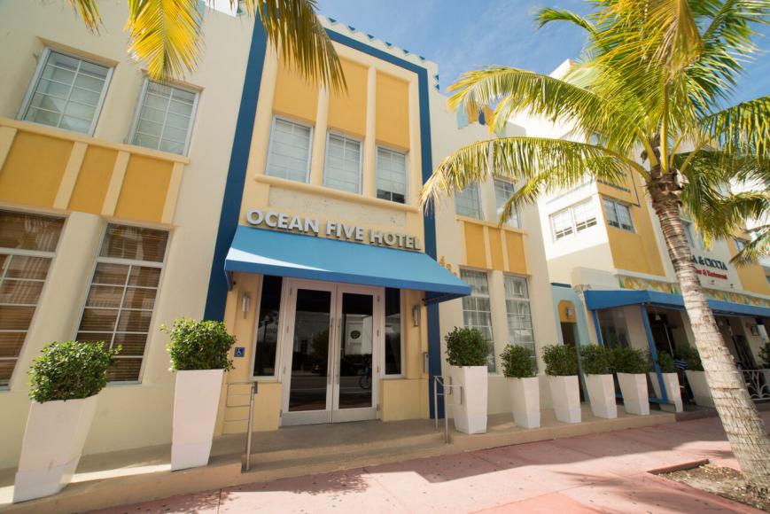 3 Sterne Hotel: Ocean Five Hotel - Miami Beach, Florida