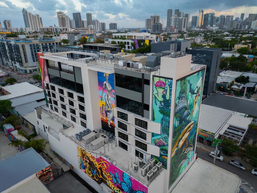 4 Sterne Hotel: Moxy Miami Wynwood - Miami, Florida