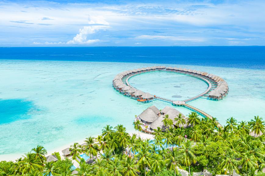 4 Sterne Hotel: Sun Siyam Vilu Reef - Ari Atoll, Nilandhe Atoll (Faafu & Dhaalu)