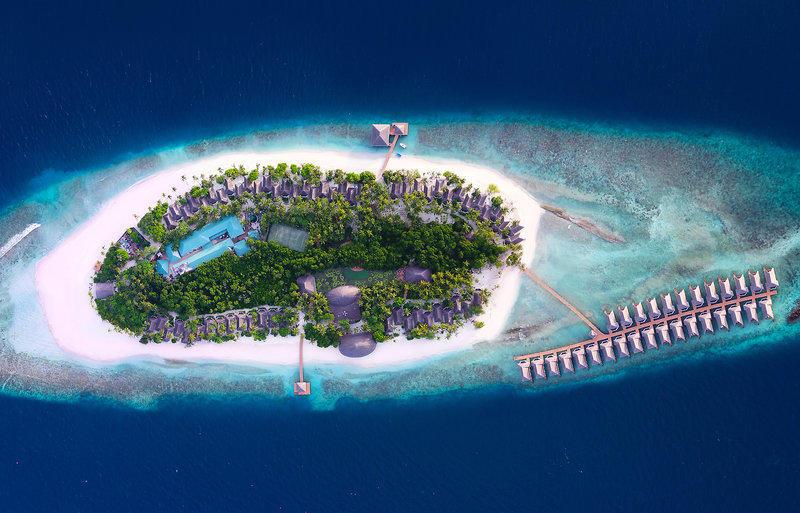4 Sterne Hotel: Dreamland The Unique Sea & Lake Resort Spa - Baa Atoll, Raa & Baa Atoll