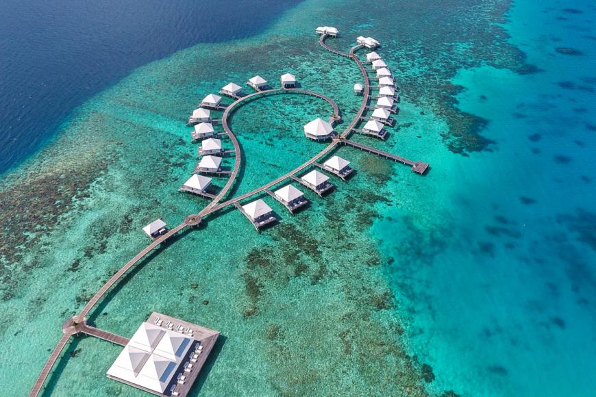 5 Sterne Hotel: Diamonds Thudufushi Beach & Water Villas - Thudufushi, Ari Atoll (Nord & Süd)