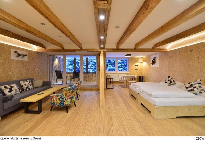 4 Sterne Hotel: Montanie Resort - Desna, Böhmen