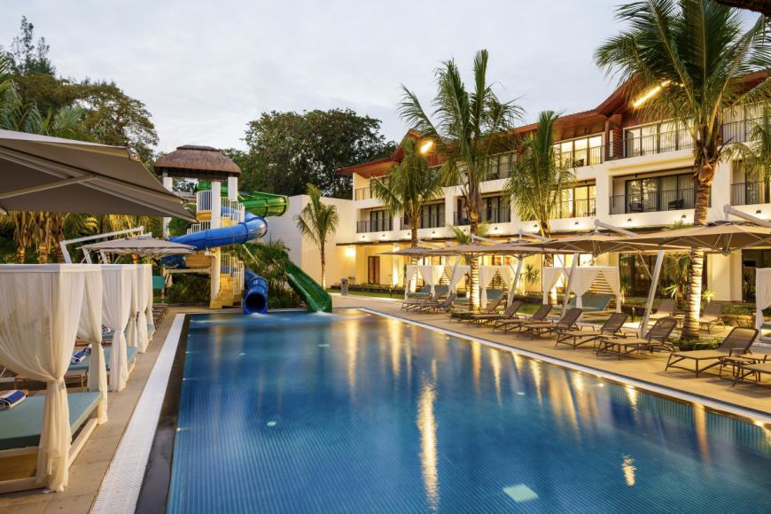 4 Sterne Familienhotel: Ocean's Creek Beach Hotel - Balaclava, Westküste Mauritius