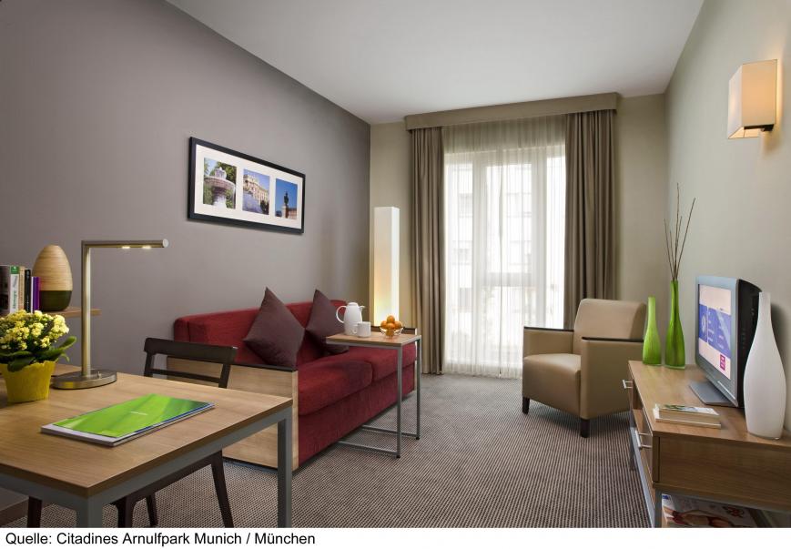 4 Sterne Hotel: Citadines München Arnulfpark - München, Bayern, Bild 4