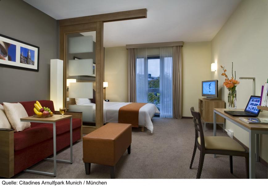 4 Sterne Hotel: Citadines München Arnulfpark - München, Bayern, Bild 5