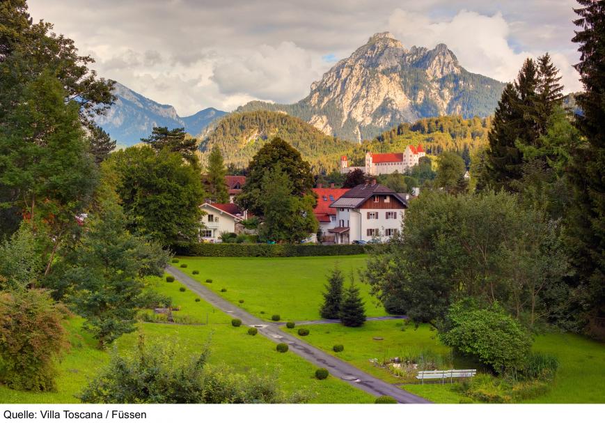 3 Sterne Hotel: Villa Toscana - Füssen, Bayern