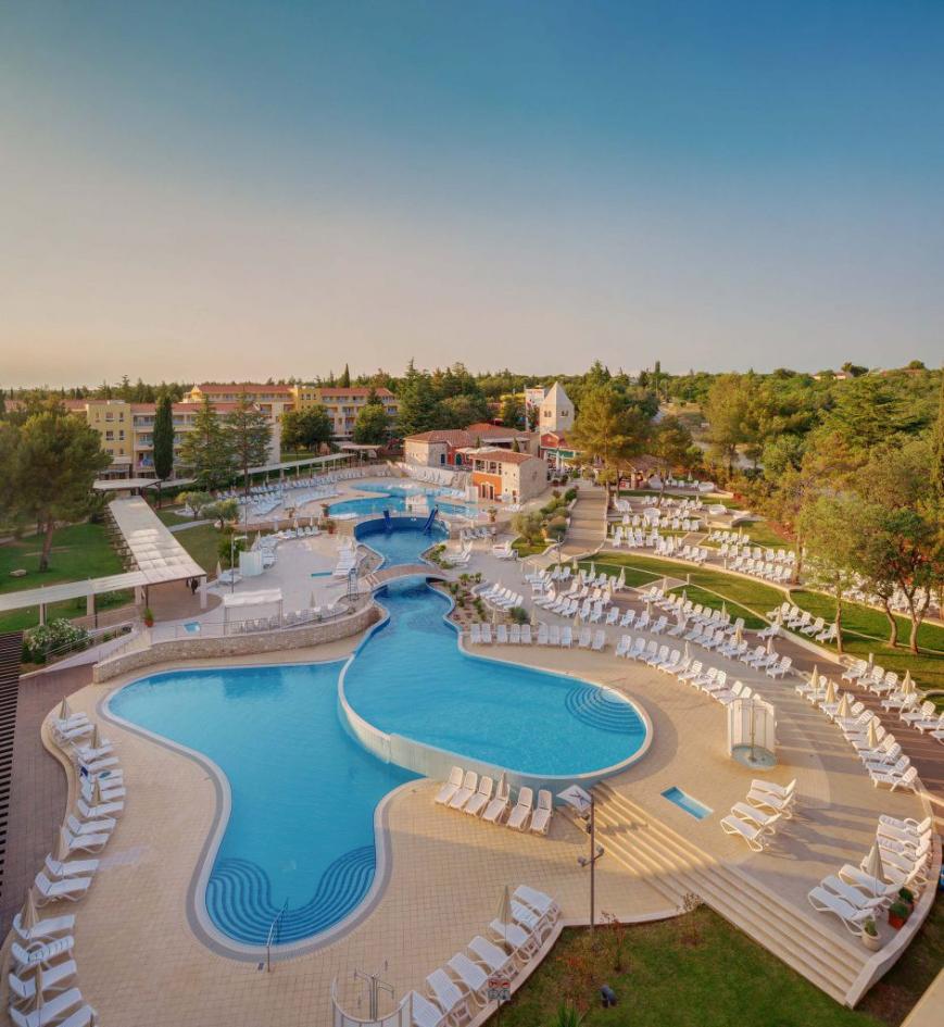 4 Sterne Hotel: Residence Garden Istra Plava Laguna - Umag, Istrien