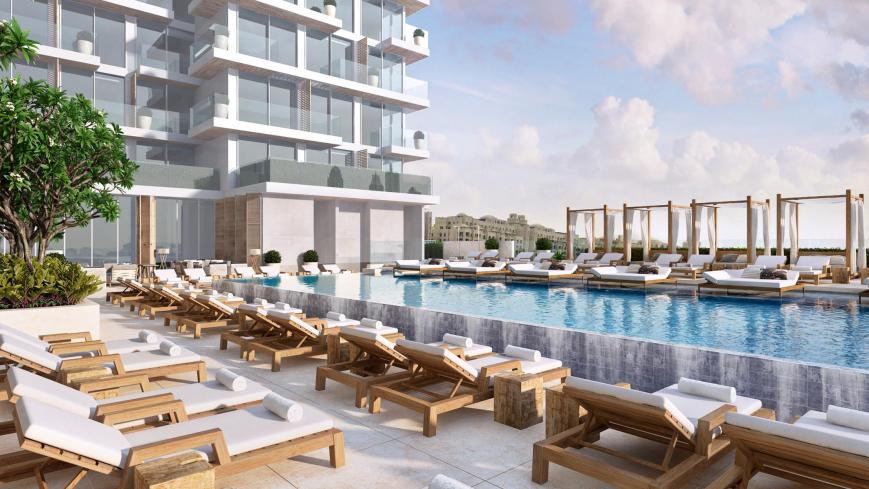 4 Sterne Hotel: Radisson Beach Resort Palm Jumeirah - The Palm Jumeirah, Dubai