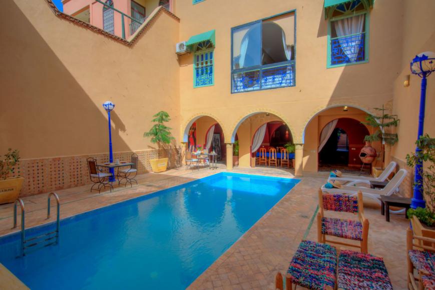 3 Sterne Hotel: Riad La Villa Bleue - Marrakech, Marrakesch-Safi