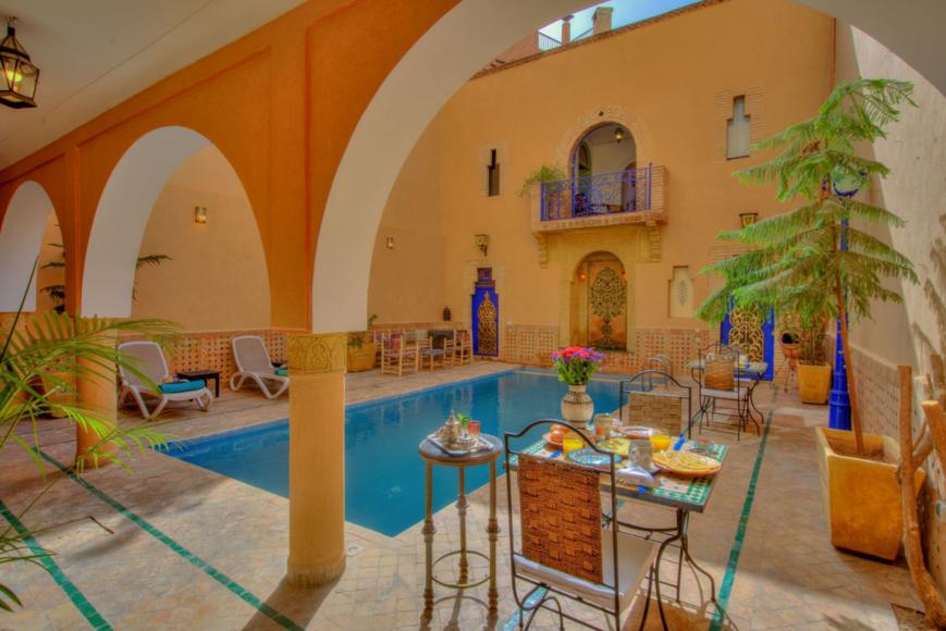 3 Sterne Hotel: Riad La Villa Bleue - Marrakesch, Marrakesch-Safi